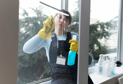 Nettoyage de vitres intérieures et extérieures à Port